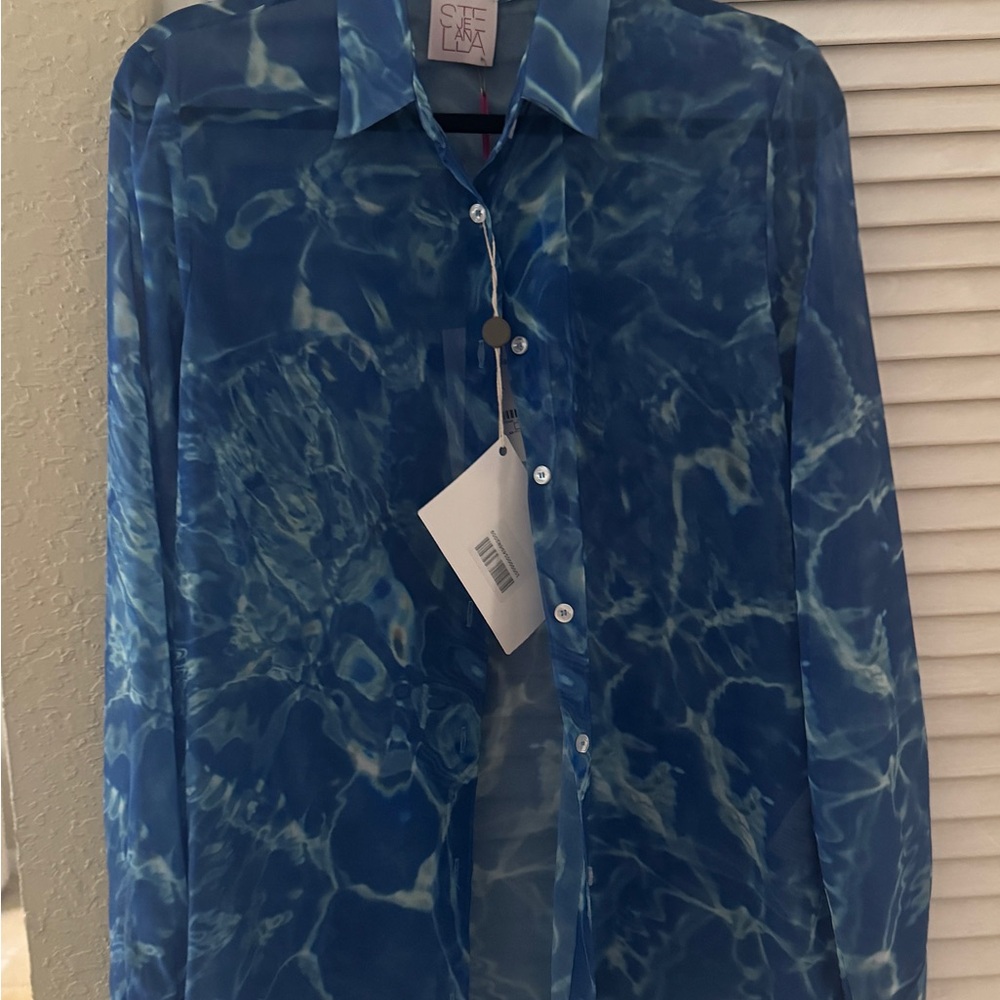 Stella Jean blouse NWT size 8